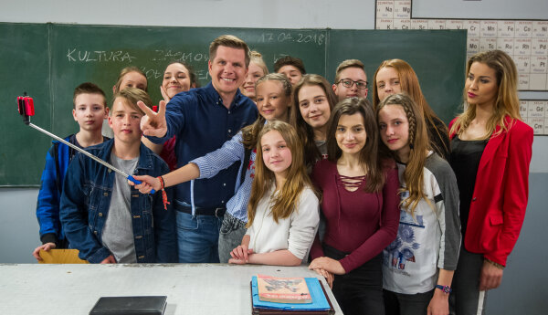 Filip Chajzer w "Szkole"!