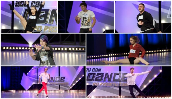 Ranking uczestników według głosowania w aplikacji "You Can Dance" - ODCINEK 1
